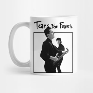 Vintage 80s Tears For Fears Mug